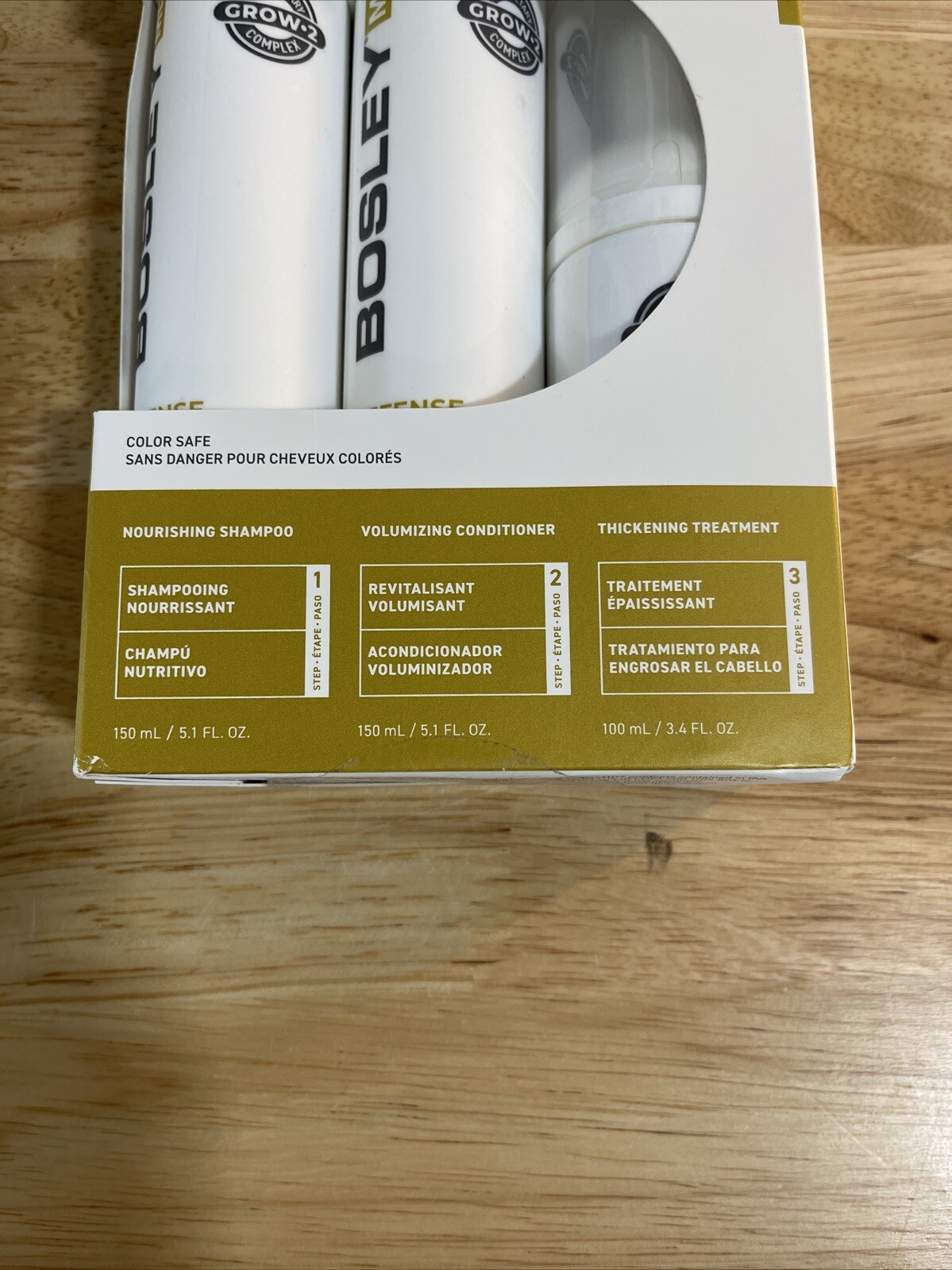 Bosley MD Bos Defense Kit Color Safe 30 Day Kit