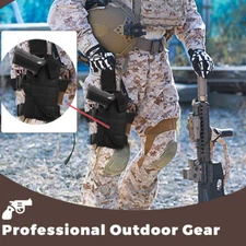 Adjustable Tactical Gun Drop Leg Thigh Holster Bag Right Hand Gun Pistol Holster
