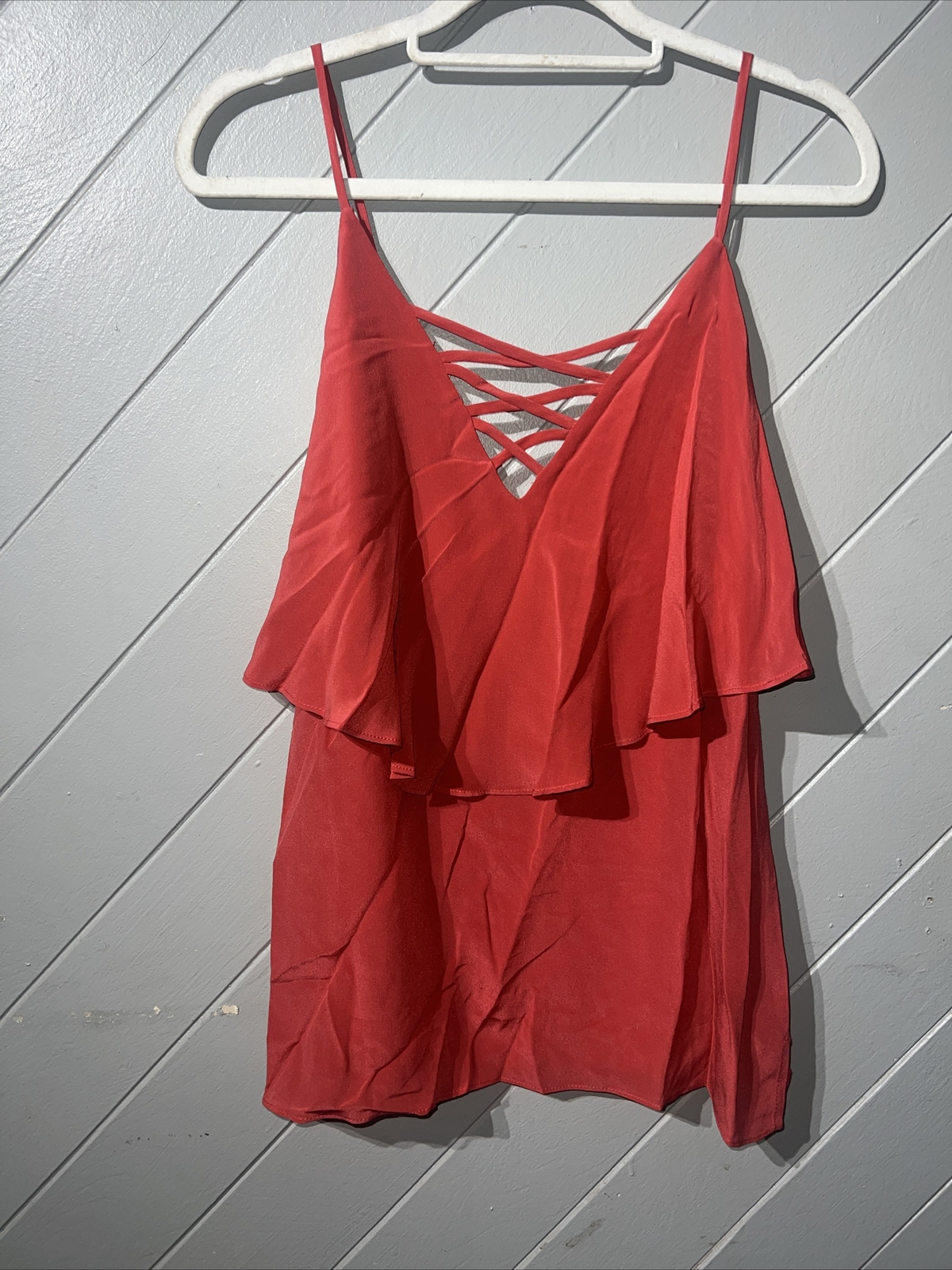 Bailey 44 Silk Front Solid Tank Cami - image 1