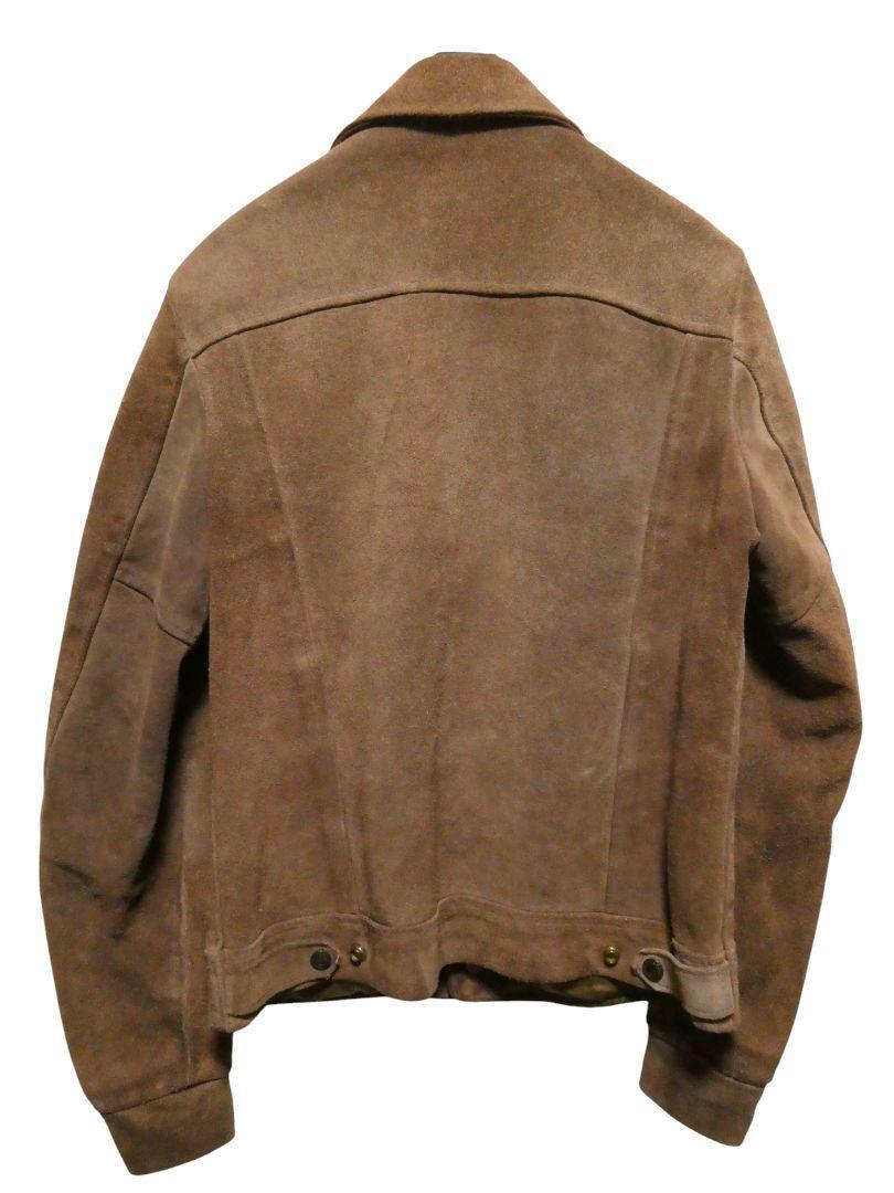schott スエードジャケット（３８） USA製 schott スエードジャケット 38 レザージャケット ブラウン