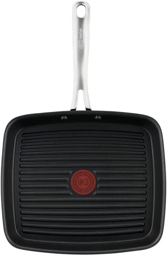 Tefal Jamie Oliver Cook´s Grillpfanne 23 x 27 cm Aluguss Antiha Induktion E24541 - Bild 4 von 4