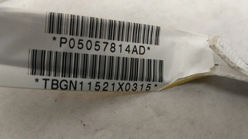 Bolsa de aire para pasajeros 2 puertas techo delantero para pasajero compatible con Fiat 500 1700204 12-16 Foto 2 de 4