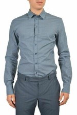 Dolce & Gabbana "Sicilia" Men's Multicolor Dress Shirt US 15.5 15.75 16 16.5 17