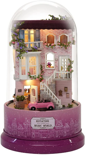 DIY Dollhouse Rotating Music Box from Apollo Box