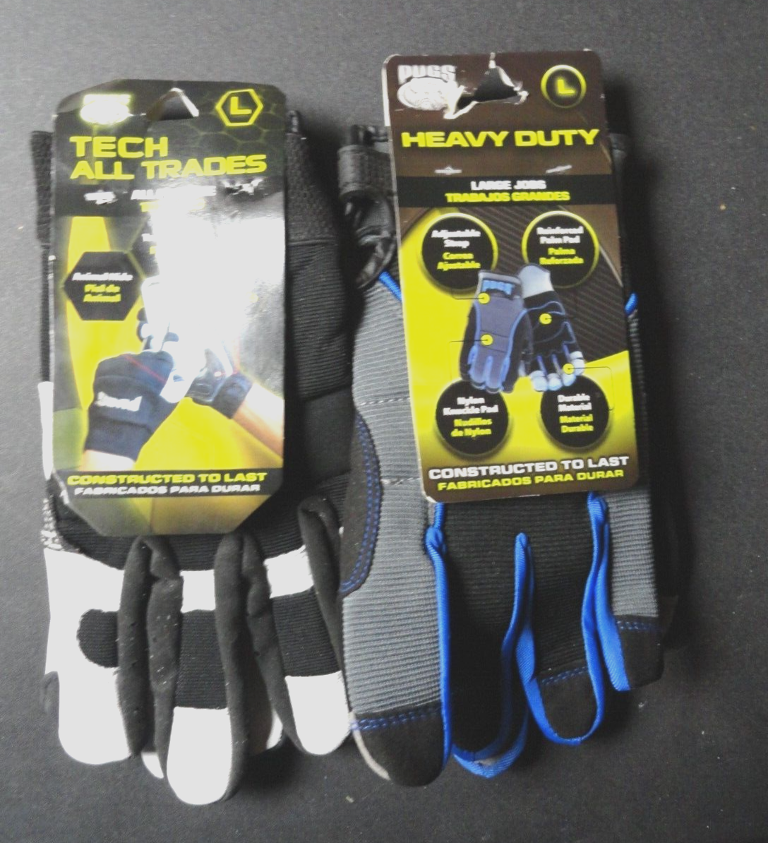 Pair Of PUGS Work Gloves 