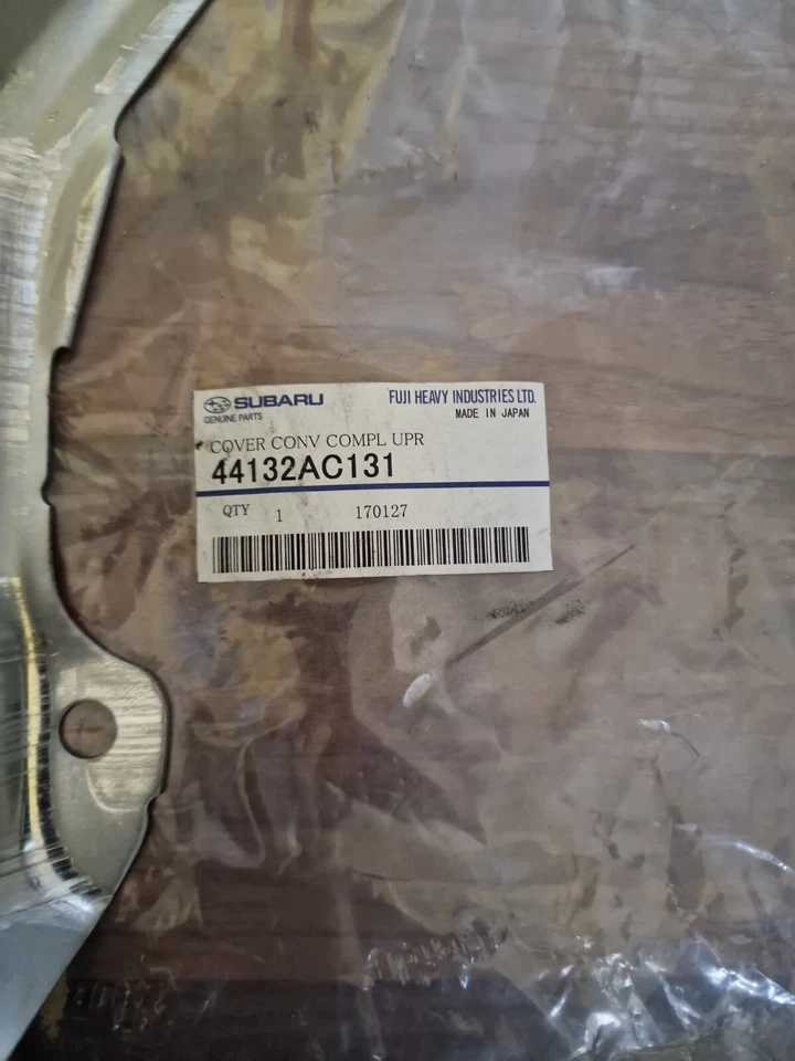 Subaru catalytic converter heat shields GENUINE 44132AC131 - Image 2 of 4