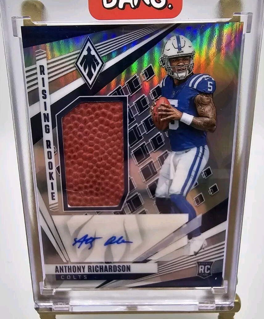 2023 Panini Phoenix Anthony Richardson Rising Rookie Patch Auto RPA /99 "MVP"✅️