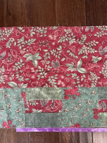 MODA North Woods Botanical by Holly Taylor Flannel- Over 2 Yards/ Pieced Section - Picture 3 of 12