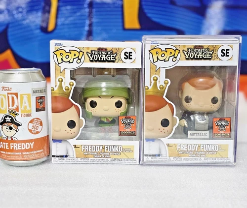 Funko Pop 2024 Funtastic Voyage Freddy As The Penguin & Marvin The Martian +more