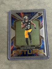 2025 Panini Select - Future - Kaleb Johnson (RC) #22 Steelers