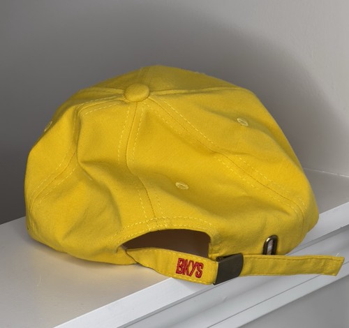Men's BKYS Lucky Charm Dad Hat Yellow One Size Adjustable Strapback - Picture 7 of 15