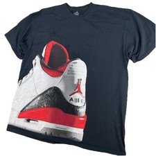 Vintage Nike Air Jordan T-Shirt Men Sz XL Fir...