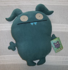 2011 With Tag 14" Teal Green Ugly Dolls / Uglydoll Croudy Plush Stuffed Doll