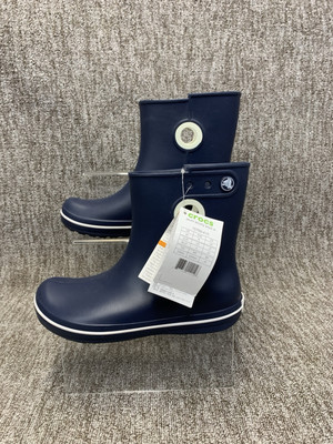 Crocs Jaunt Shorty Boots Gummistiefel Rain Mud Navy Blau Gr. Damen UK 4 US 6 NEU