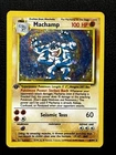 Machamp 8/102 Base Set 1st Edition Holo Rare Pokemon Card NM