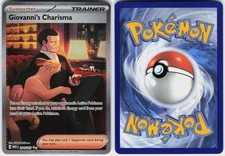 Giovanni's Charisma 204/165 Special Illustration Rare 151 Pokemon Holo NM on eBay