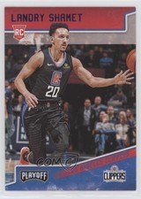 2018-19 Panini Chronicles Playoff Blue 13/99 Landry Shamet #181 7bt