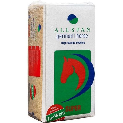 Allspan Hobelspäne Super Weichholzspäne Tiereinstreu Einstreu Granulat 24 kg