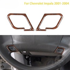 For Chevrolet Impala 2001-2004 Accessories Wood Grain Plastic Interior Steering