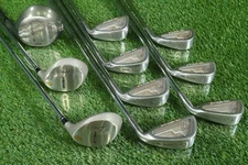 SQUARE TWO, HEAD & COBRA HOT FORGED 10pc. MENS GOLF SET 3-9,1W,3W,5W ~ WOW!!