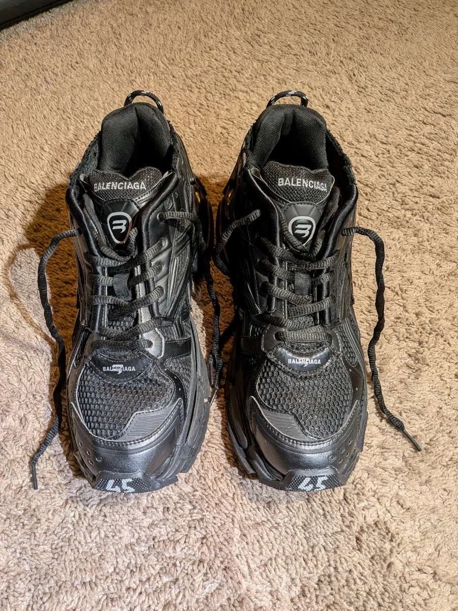 Balenciaga Hike Sneaker Black for sale | eBay