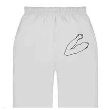 'Curled Up Bicep' Adult Sweatpants / Joggers (JO031556)