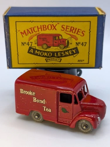 MATCHBOX LESNEY 47a Brooke Bond Trojan Van MIB vintage diecast toy car