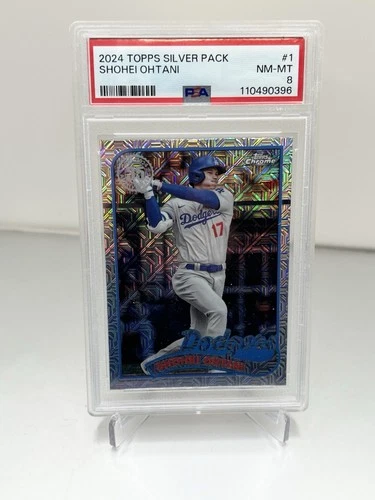 2024 Topps Series 2 - 1989 Topps Silver Pack Mojo Shohei Ohtani #2T89C-1 PSA8