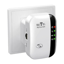 WiFi Extender Signal Booster – Up to 5000 sq.ft & 50 Devices, Long-Range Wireles