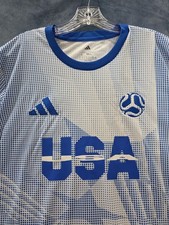 Adidas FIFA USMNT World Cup 2026 USA Soccer Jersey Men's Large Slim Fit Kit NWT