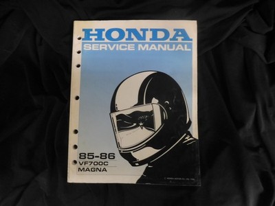 Honda '85-86  VF700C Magna Service Manual  B1087!
