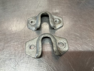 MG MGB ''77-80''    Original Door Anti Burst Plates (x2), Used. JMG128