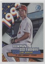 2018 Bowman Bowman Birthdays Luke Weaver #BB-LW 09wc