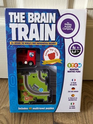 The Brain Train MINT Puzzlespiel von The Happy Puzzle Company - vollständig / sehr guter Zustand