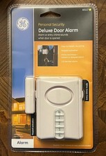 GE Personal Security Deluxe Door Alarm, Factory Sealed Package, Model 45117 New 