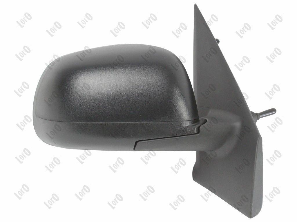 ABAKUS Right Black Convex Power Cable Exterior Mirror 0806M02 for Dacia