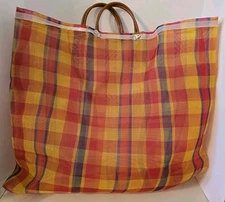 Shopping Market Bag 1 Large Reusable Tote  22x22 Inch