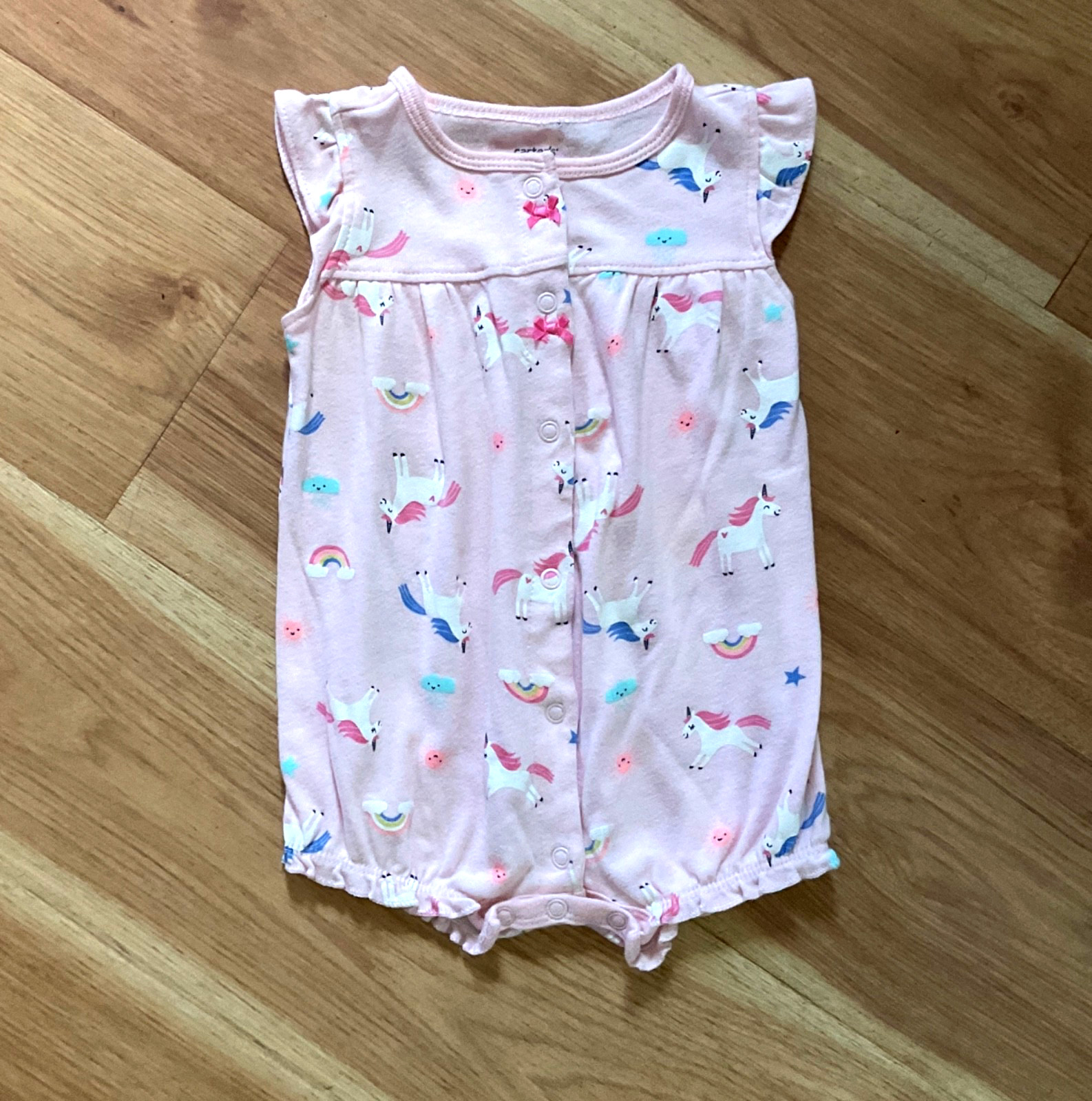 Carter’s Baby Girl Summer Romper Size 6 Months