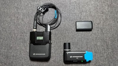 Sennheiser Funkstrecke Sender SK AVX, Empfänger EKP AVX und Lavalier MKE 2 ew