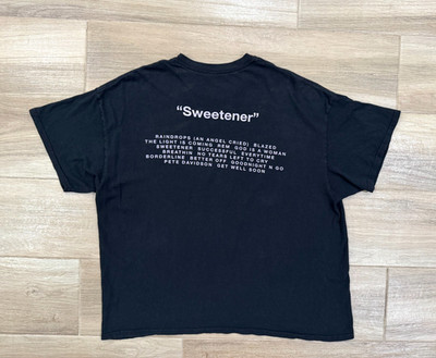 Ariana Grande Sweetener Tour T-Shirt 2XL Adult Black Pop Music Authentic *FLAWS