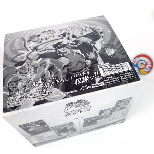 JoJo's Bizarre Adventure Wafers & Cards (Sealed Box of 20) Bandai Japan New - Picture 4 of 10
