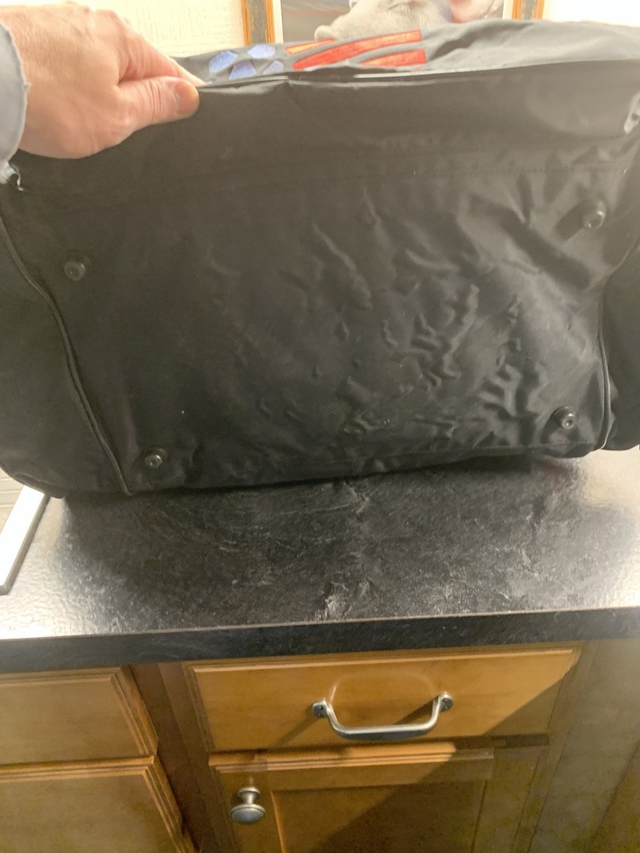 World Cup USA 1994 Duffle Bag Black Blue Red Embroidered Soccer