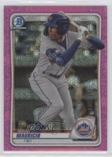 2020 Bowman Chrome Prospects Mega Box Pink Mojo Refractor Ronny Mauricio 0vf5