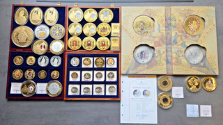 Medaillen Sammlung Papst Kirche Vatikan MDM XXL Paket