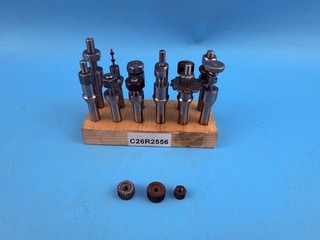 Watchmakers Wolf Jahn 8mm Lathe Milling Attachment Cutter Holder Set Germany