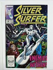 Silver Surfer #32 FN/VF 1989 Marvel Comics - We Combine Ship