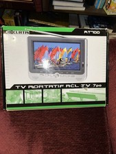 Curtis RT700 Portable TV 7 Screen Analog Television Open Box