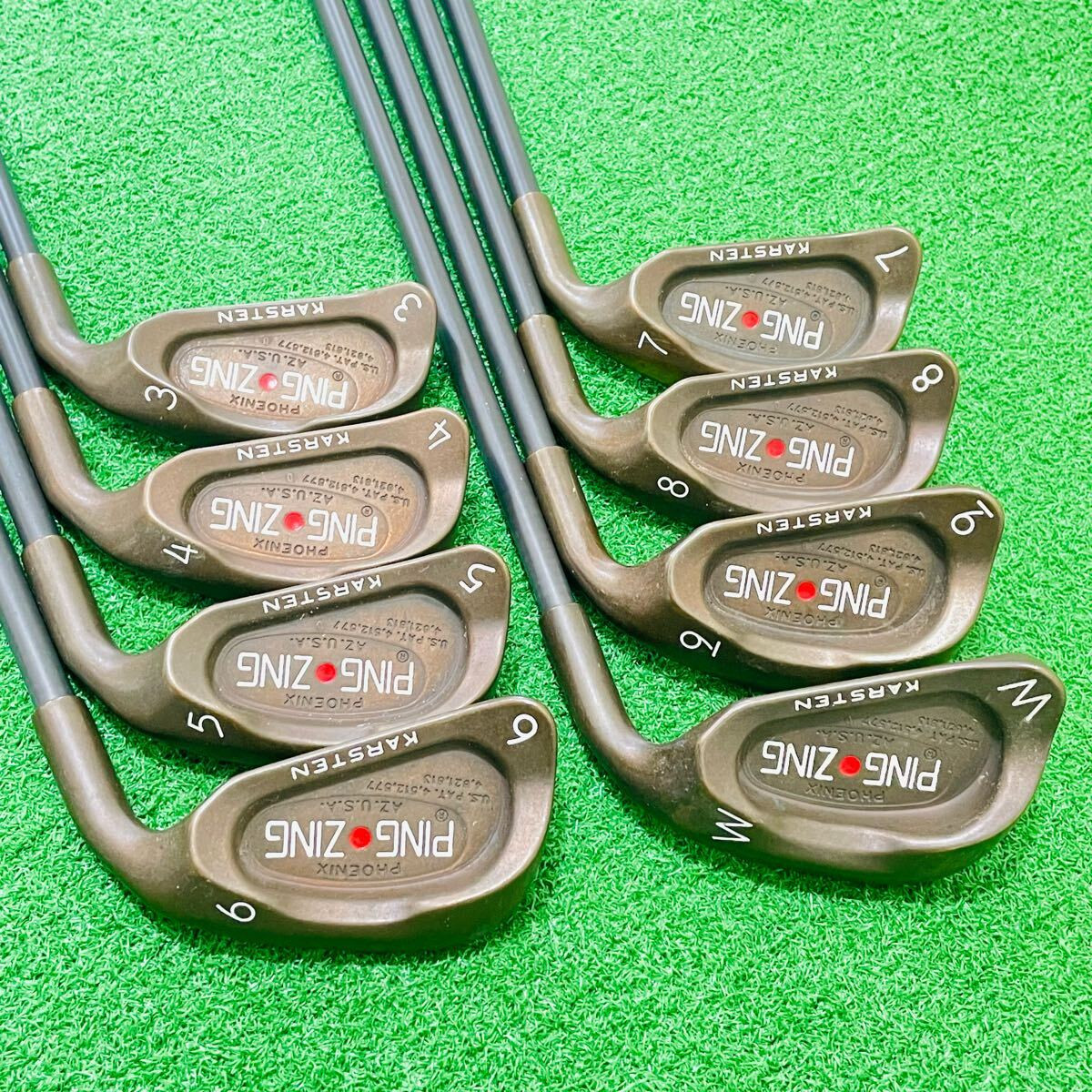 PING - cimba0818 PING Iron Set EYE ZING Beryllium Copper 3.4.5.6.7.8.9.W PING