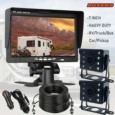 7'' TFT Color LCD Car Rear View Camera Monitor Support Rotating Screen 800 480 