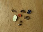 Lot of 7 Assorted Metal Collar Lapel Pins — photo 7